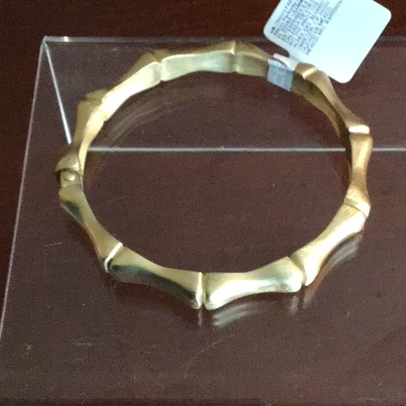 Chicos Goldtone Bangle Bracelet - Picture 2 of 2